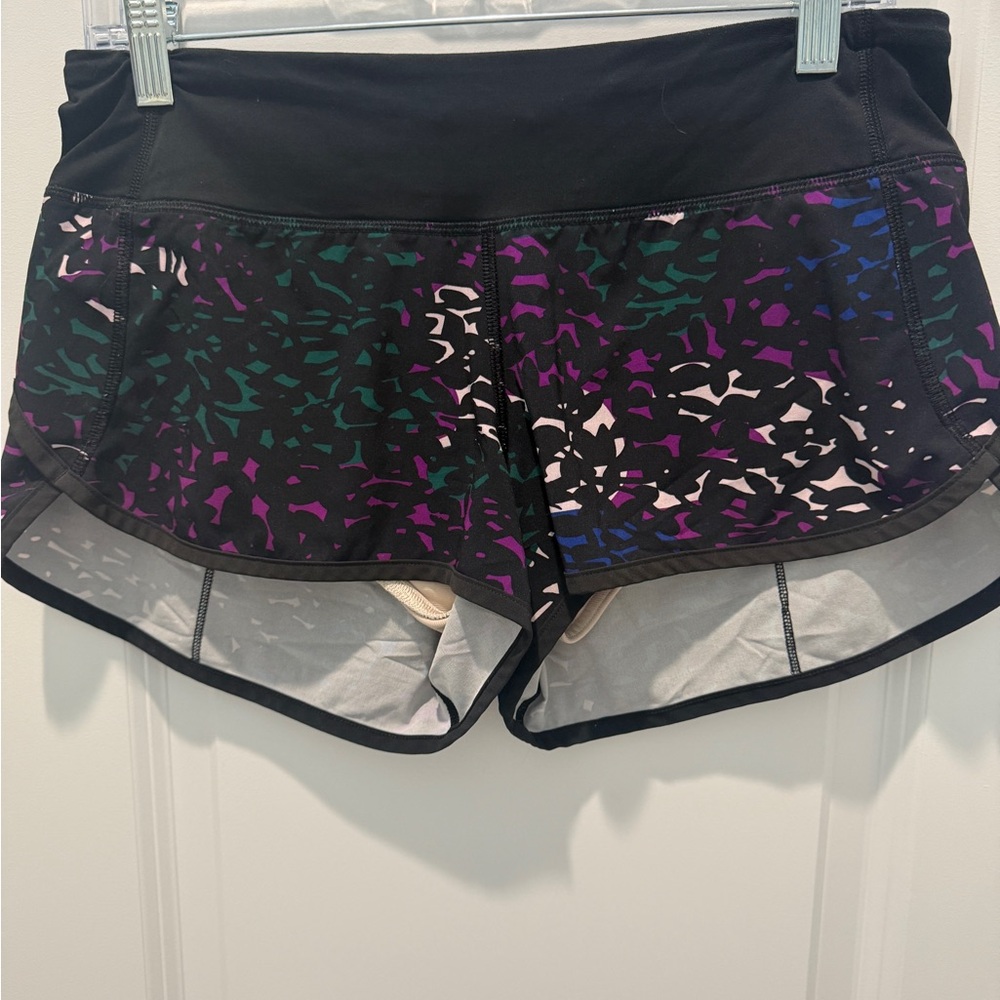 Lululemon Runspeed Rainbow Cheetah Shadow  size 6
